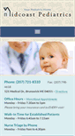 Mobile Screenshot of midcoastpediatricspa.com